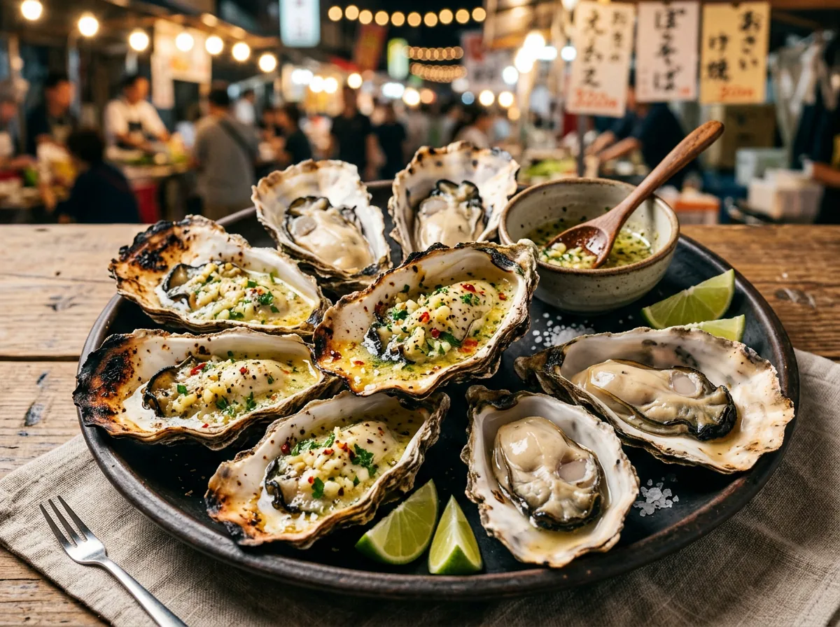 Grilled Oysters