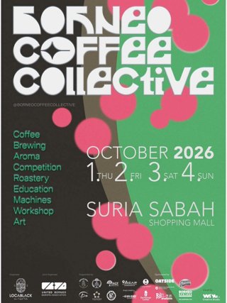 Borneo Coffee Collective poster