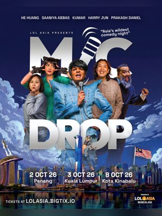 MIC DROP comedy night poster