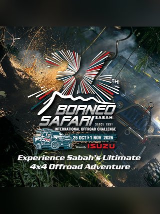 Official Borneo Safari 2026 poster