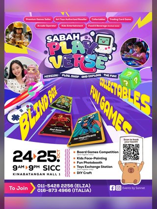 Official Sabah PlayVerse poster